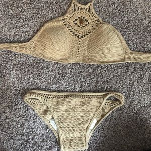 SM crochet bikini cheeky bottoms